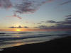 Costa Rica beach sunset